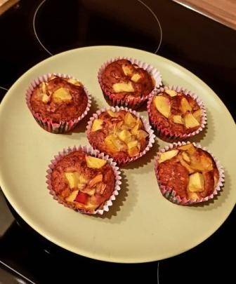 Nektarinen-Muffins Rezept - ichkoche.de Nektarinen-Muffins Rezept - ichkoche.de