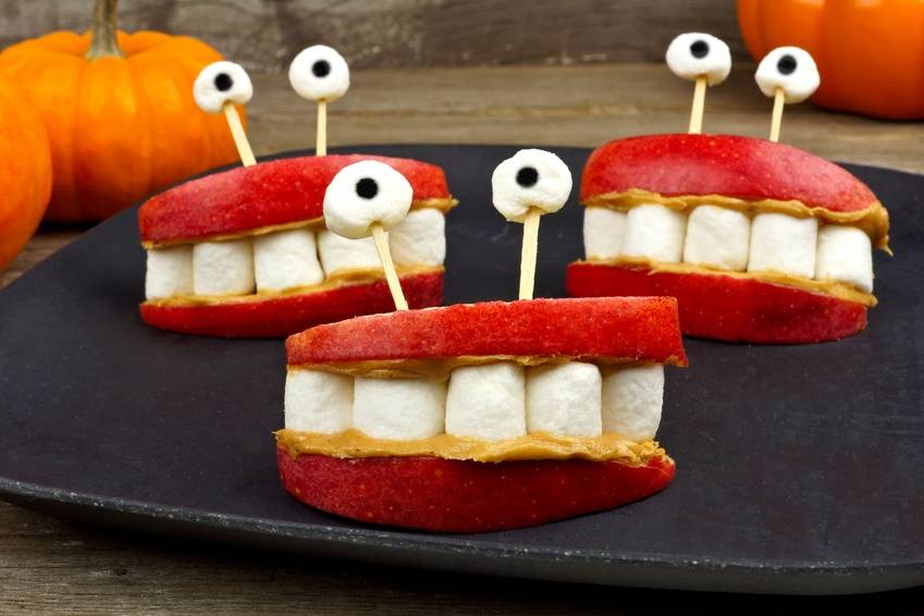 Gruselige Monstermäuler Rezept