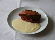 Schokolade-Kirschen-Auflauf Schokolade-Kirschen-Auflauf