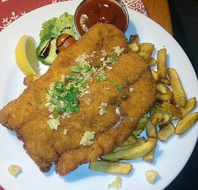 Gefüllte Schnitzel