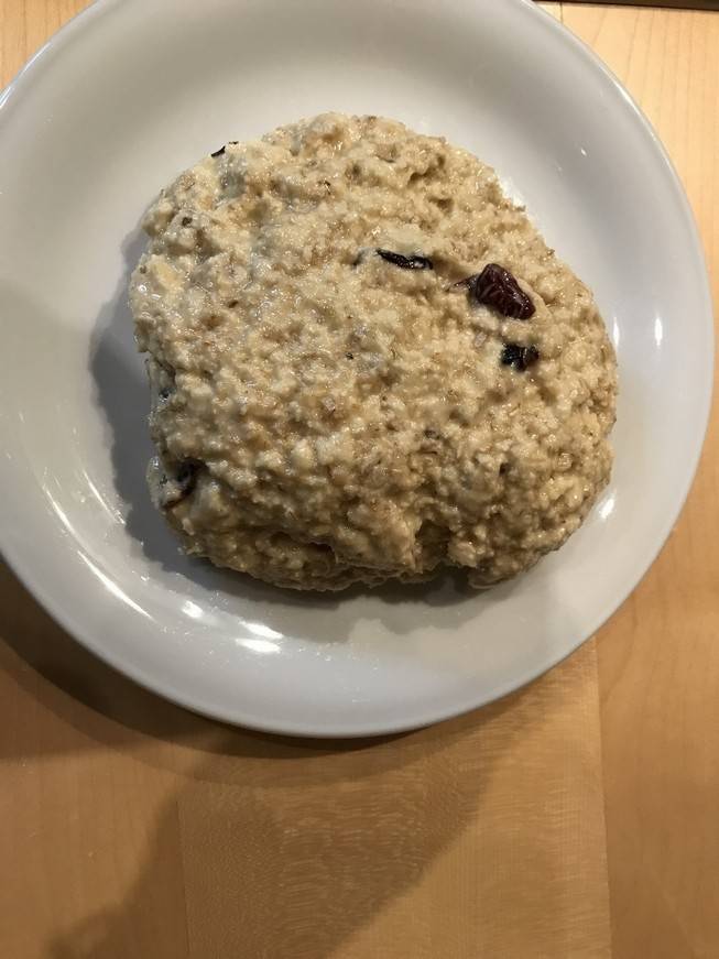 Porridge mit Cranberries