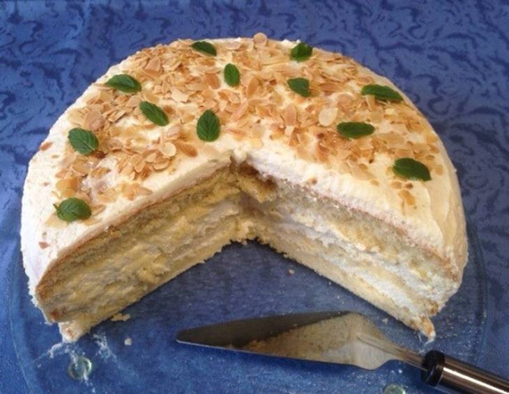 Zitronentorte mit Limoncello Zitronentorte mit Limoncello