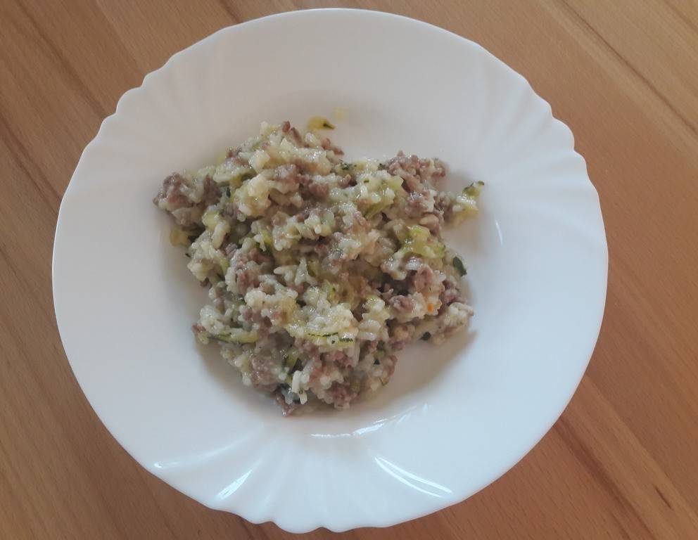 Zucchini-Reistopf Zucchini-Reistopf