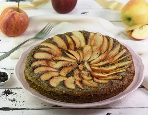 Apfel-Mohn-Kuchen Rezept - ichkoche.de Apfel-Mohn-Kuchen Rezept - ichkoche.de
