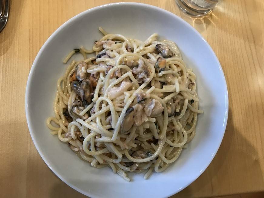 Spaghetti mit Meeresfrüchten Rezept - ichkoche
