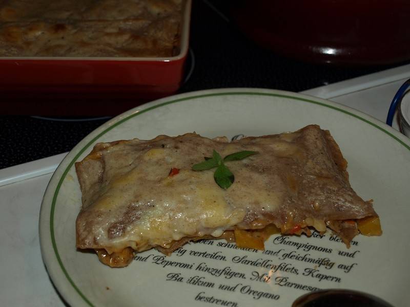 Kürbislasagne Rezept - ichkoche.de