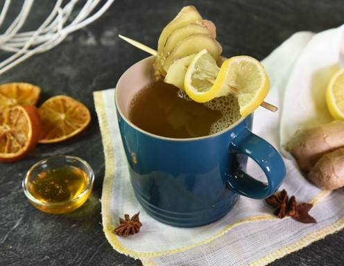 Zitronen-Ingwer-Punsch Rezept - ichkoche