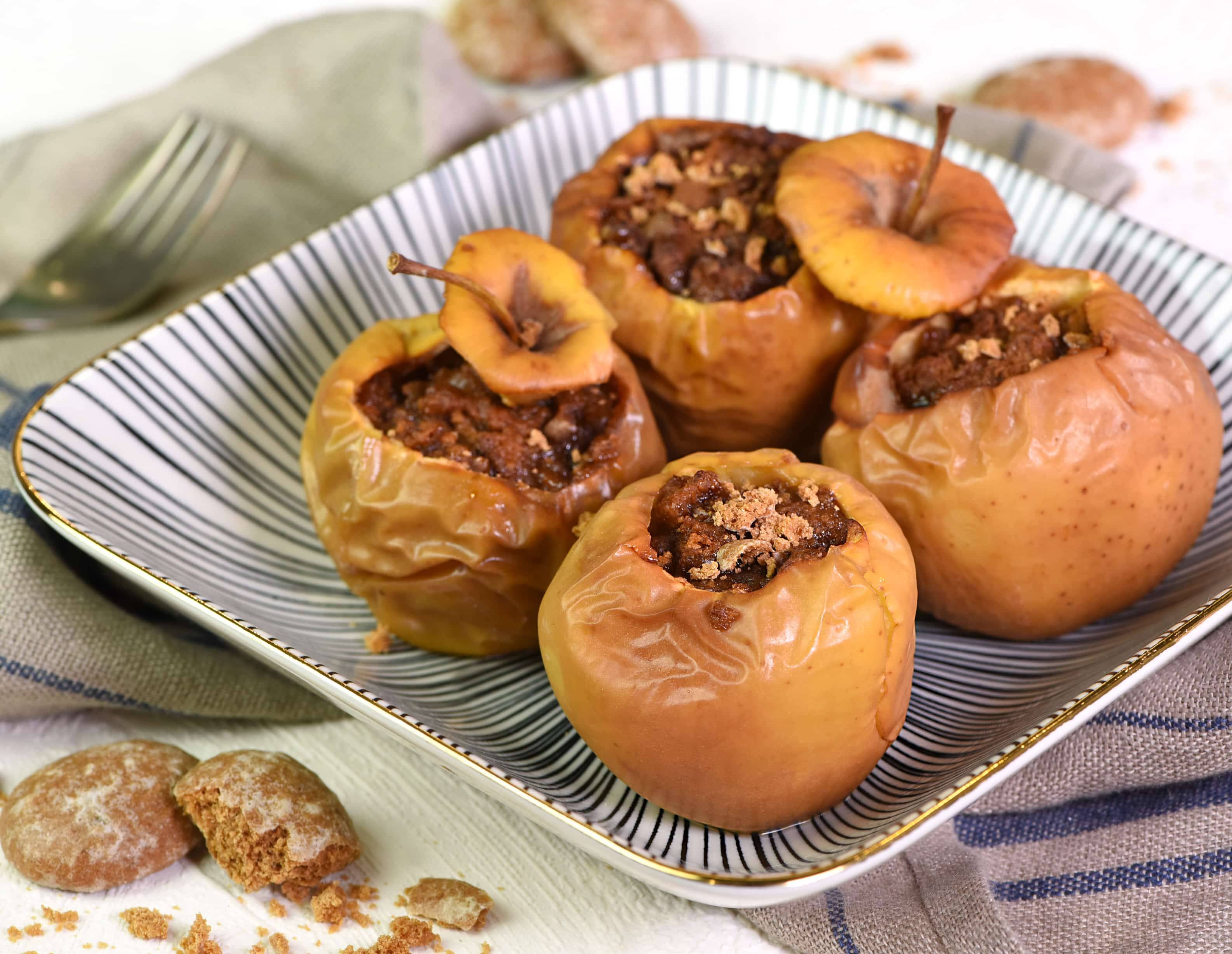 Lebkuchen-Bratapfel Rezept