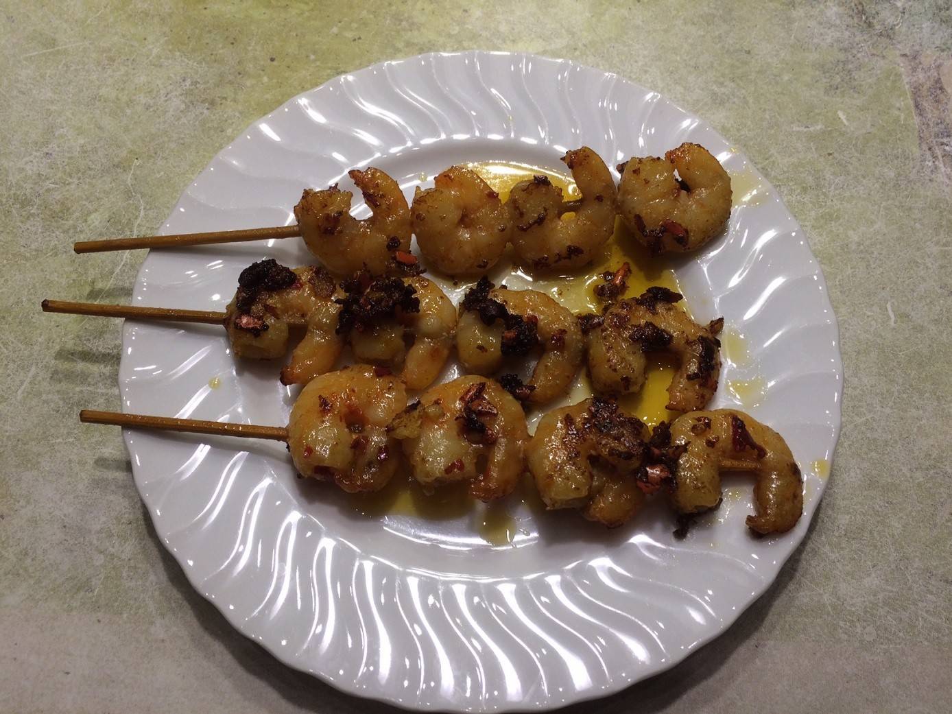 Garnelenspieße mit Chili Rezept - ichkoche.ch Garnelenspieße mit Chili Rezept - ichkoche.ch