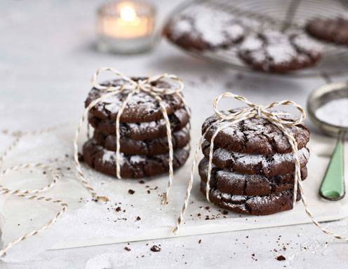 Vegan Double Chocolate Cookies