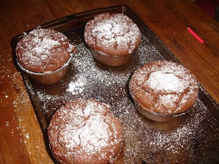 Schokoladensoufflé