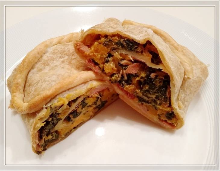 Kürbis Mangold Strudel Kürbis Mangold Strudel