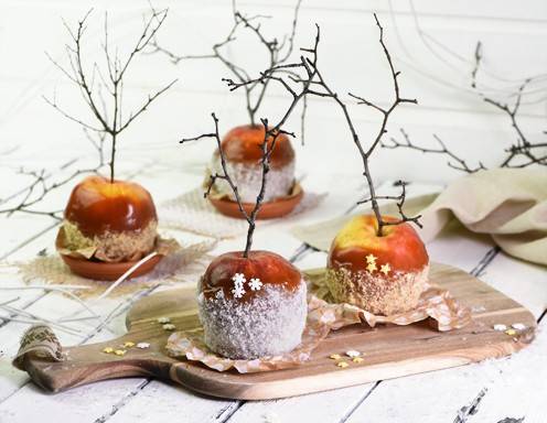 Winterliche Karamelläpfel Rezept
