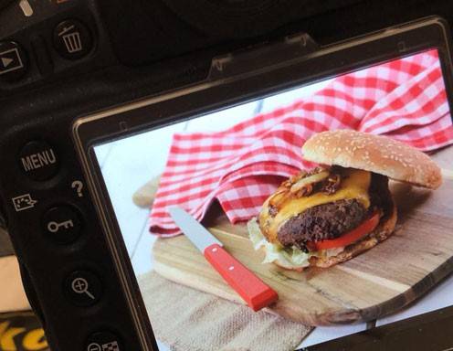 Die Gelegenheit für ein Rezeptfoto nutzen!