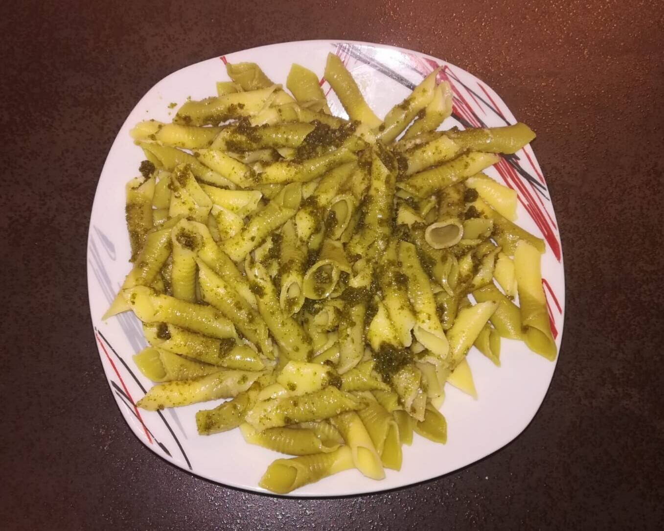 Penne mit Rucola-Pesto