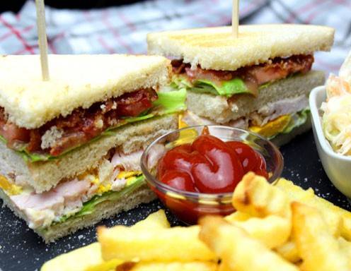 Chicken Club Sandwich Rezept