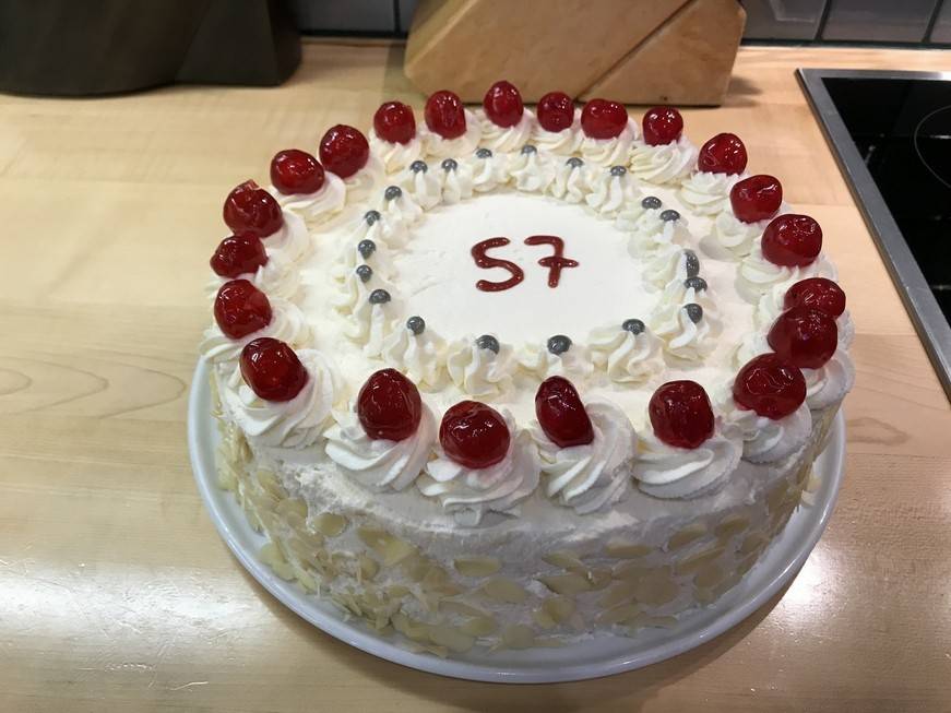 Amarena Mandel Torte