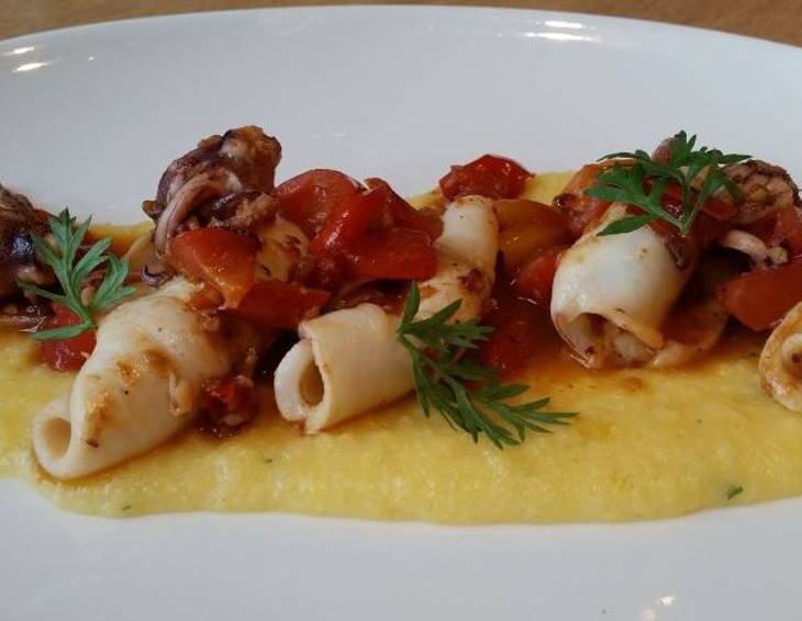 Gegrillter Tintenfisch Gegrillter Tintenfisch