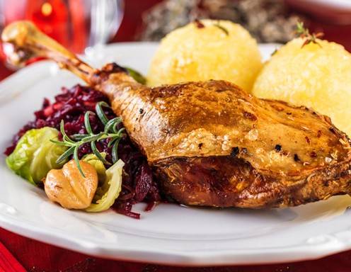 Weihnachtsgans auf altwiener Art
