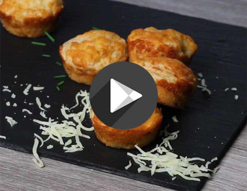 Herzhafte Haferflocken-Muffins Herzhafte Haferflocken-Muffins