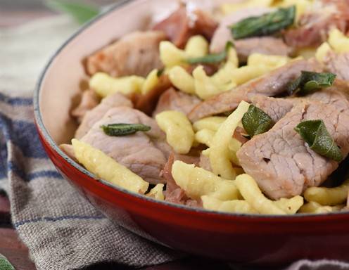 Saltimbocca-Spätzle Rezept