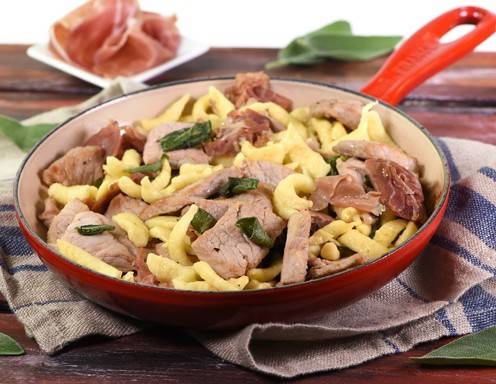 Saltimbocca-Spätzle Rezept