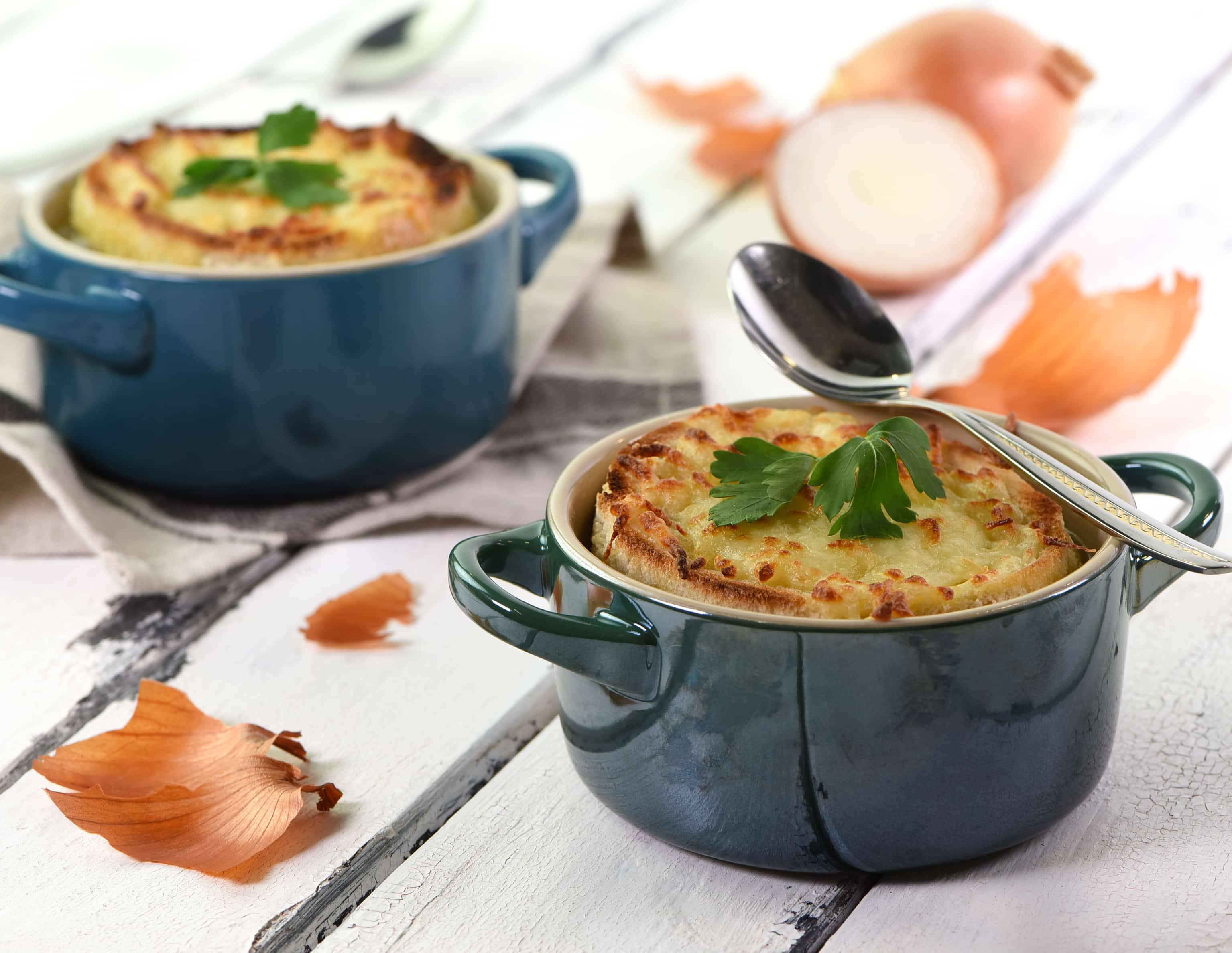 Einfache Zwiebelsuppe Rezept