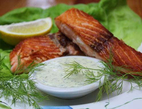 Honig-Senf-Sauce mit Dille Rezept