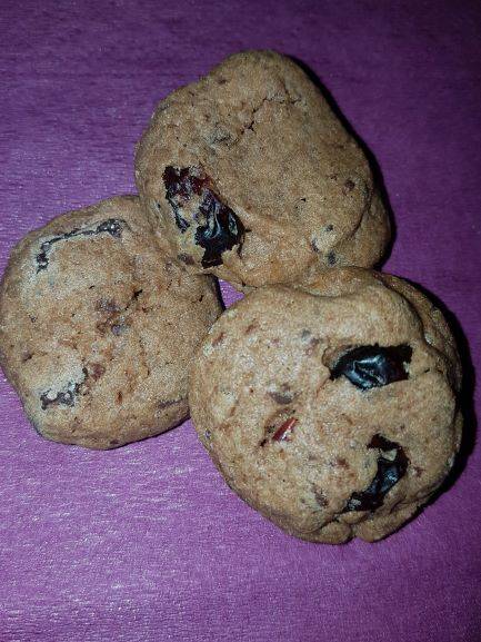 Schoko-Cranberry-Cookies