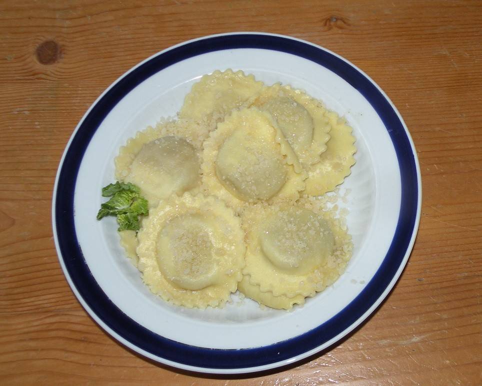 Steinpilzravioli