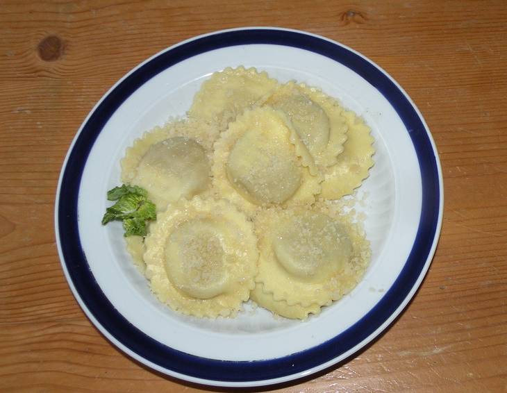 Steinpilzravioli