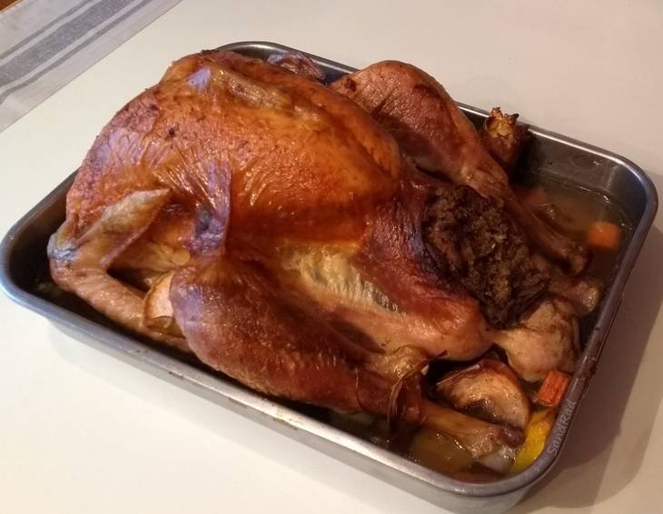 Gefüllter Truthahn Gefüllter Truthahn