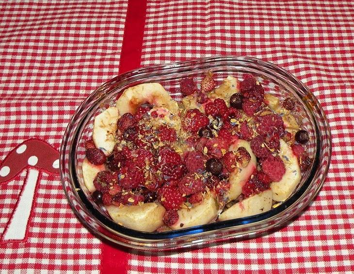 Bratapfel-Beerenauflauf Bratapfel-Beerenauflauf