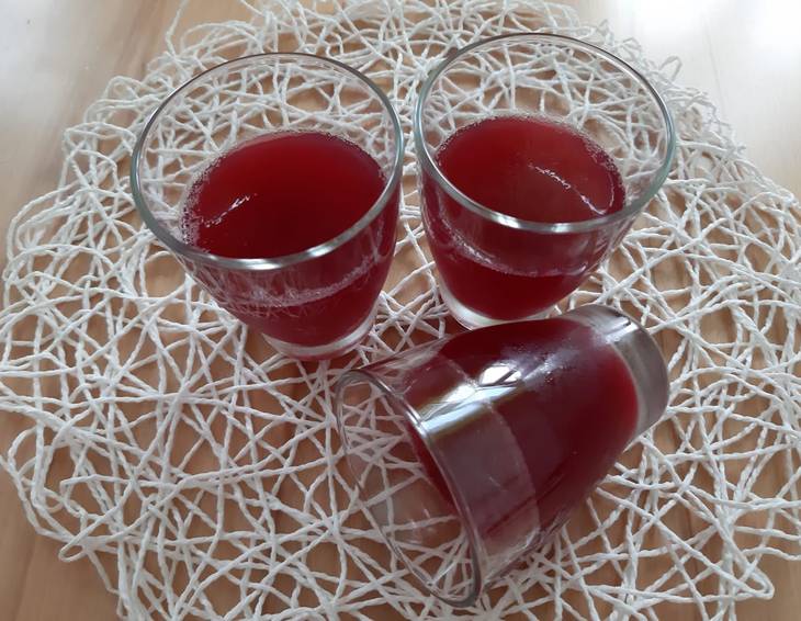 Himbeeren-Götterspeise Himbeeren-Götterspeise