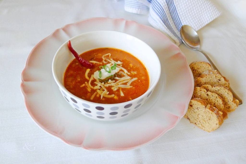 Chili-Suppe con Sauerkraut
