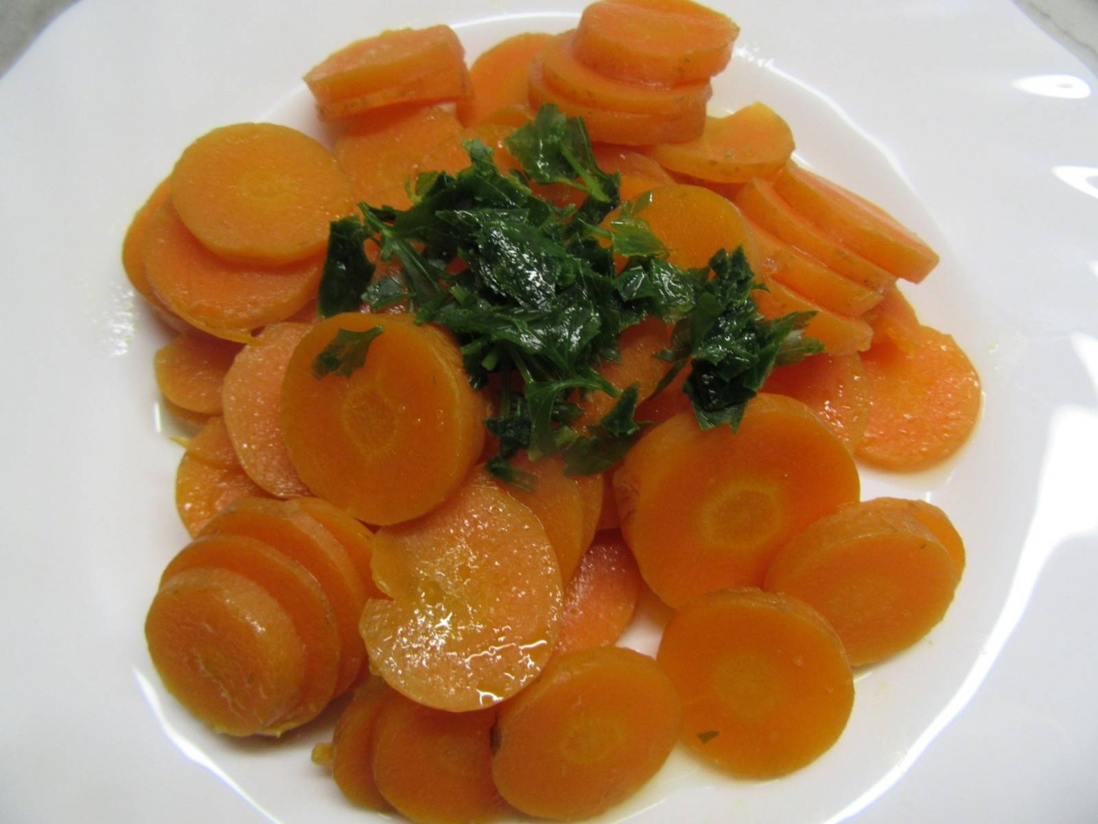 Gedünstete Karotten