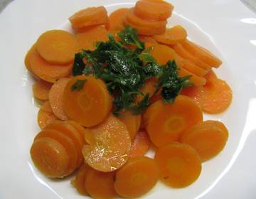 Gedünstete Karotten