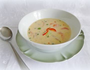 Gemüse-Schwammerlsuppe Gemüse-Schwammerlsuppe