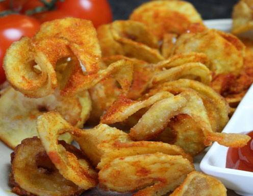 Würzige Spiralpommes Rezept