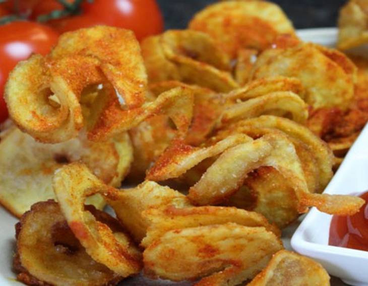 Würzige Spiralpommes Würzige Spiralpommes