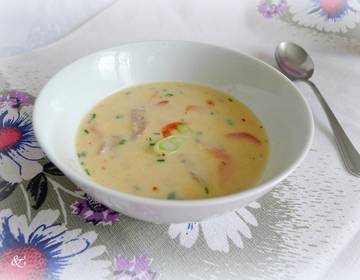 Kokosmilchsuppe mit Huhn Kokosmilchsuppe mit Huhn