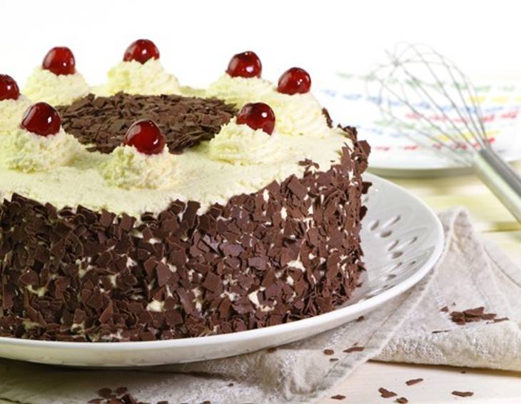 Klassische Schwarzwälder Kirschtorte