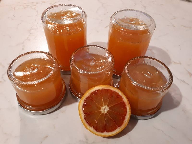 Blutorangenmarmelade