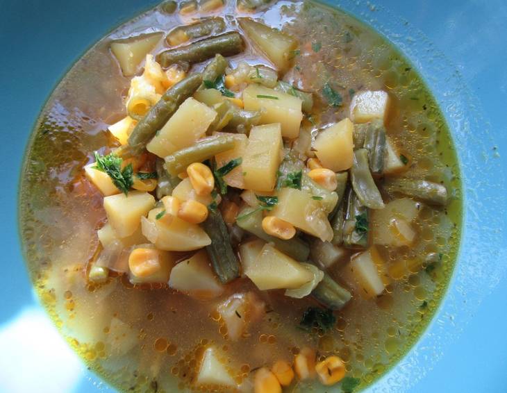 Feurige Bohnensuppe Feurige Bohnensuppe