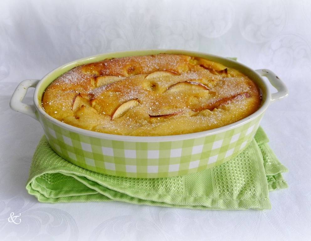 Apfel-Polenta-Auflauf Apfel-Polenta-Auflauf