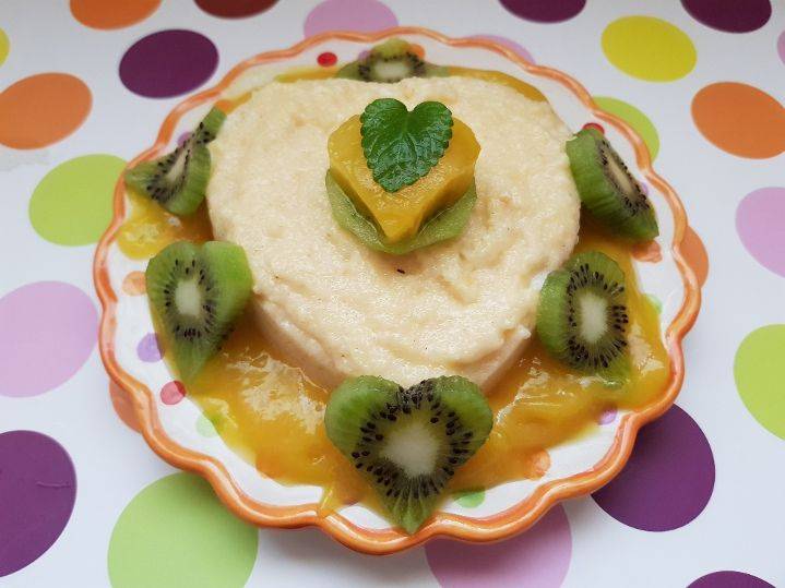 Grießcreme mit Mango Rezept - ichkoche.de