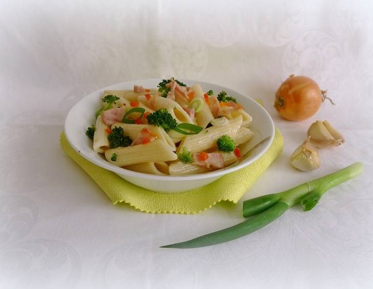 Penne mit Brokkoli Penne mit Brokkoli