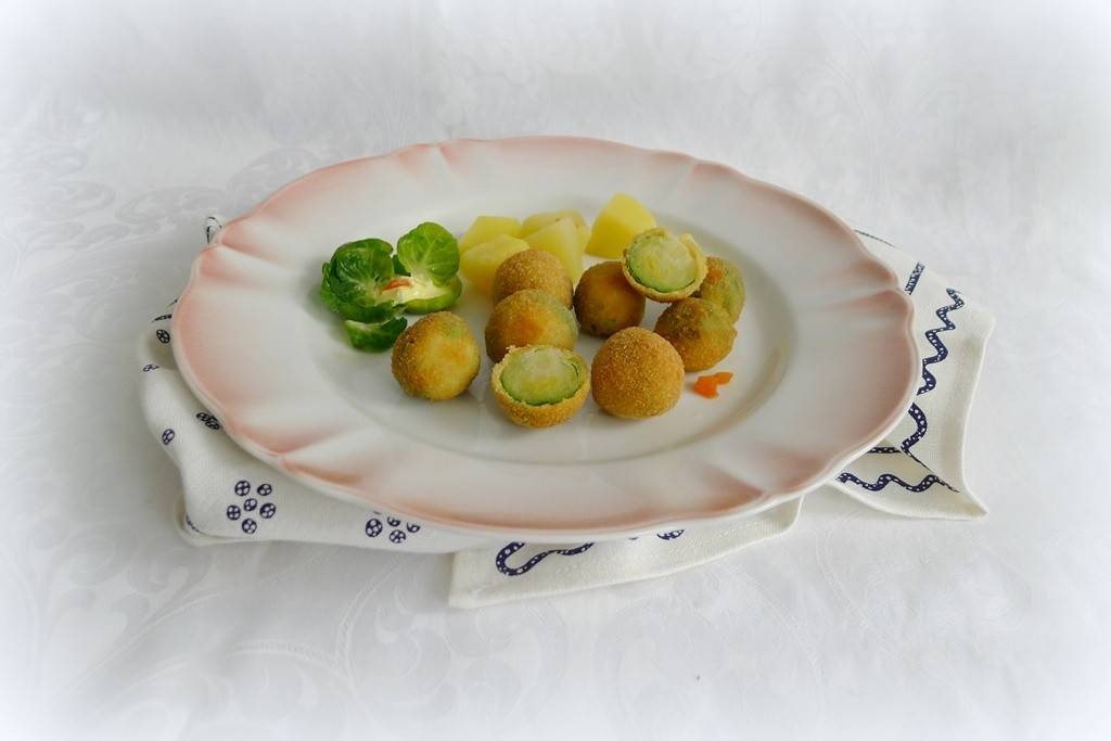 Gebackene Kohlsprossen Rezept - ichkoche.ch Gebackene Kohlsprossen Rezept - ichkoche.ch