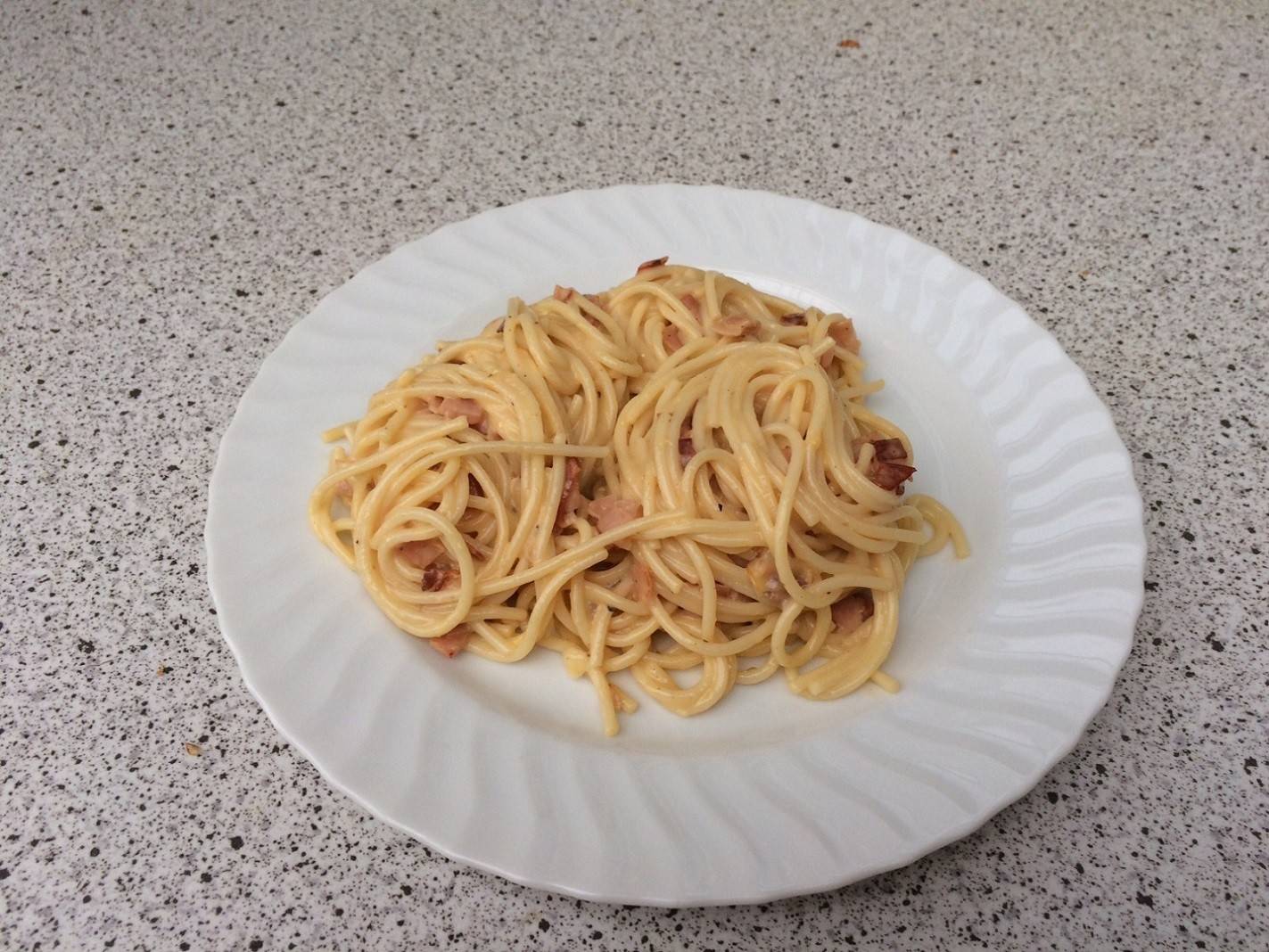 Nudeln alla carbonara