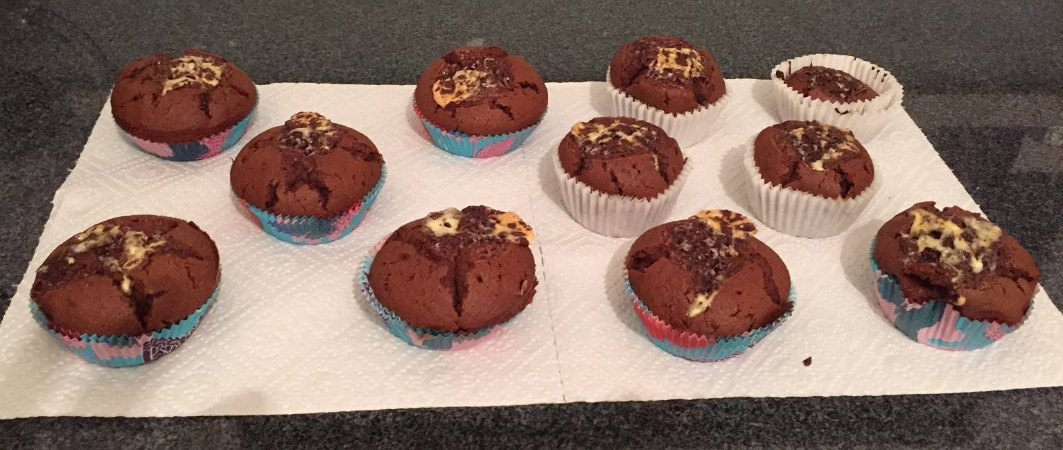 Schokobananen-Muffins